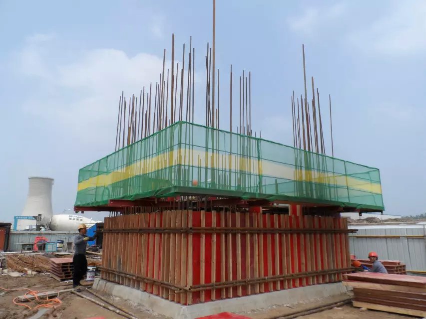 混泥土煙囪新建